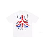 New Customers Only, Limit One. PALACE SS26 KING TRI T-SHIRT Back Triangle Logo Letter Pattern Round Neck Short Sleeve T-shirtT qdio2vq5 - Image 3