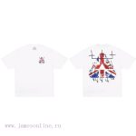 New Customers Only, Limit One. PALACE SS26 KING TRI T-SHIRT Back Triangle Logo Letter Pattern Round Neck Short Sleeve T-shirtT qdio2vq5 - Image 4