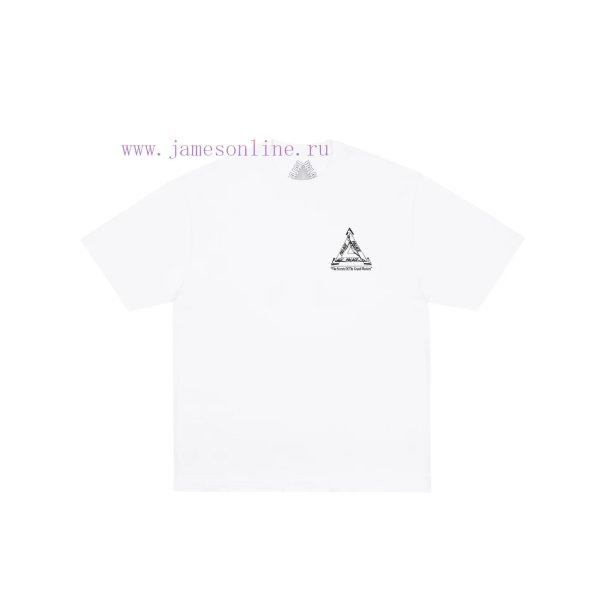 New Customers Only, Limit One. PALACE Holiday Collection 26ss GRAND MASTER T-SHIRT Back Triangle Logo Round Neck Hooded Short ik9iikin