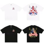New Customers Only, Limit One. PALACE SS26 KING TRI T-SHIRT Back Triangle Logo Letter Pattern Round Neck Short Sleeve T-shirtT qdio2vq5 - Image 8