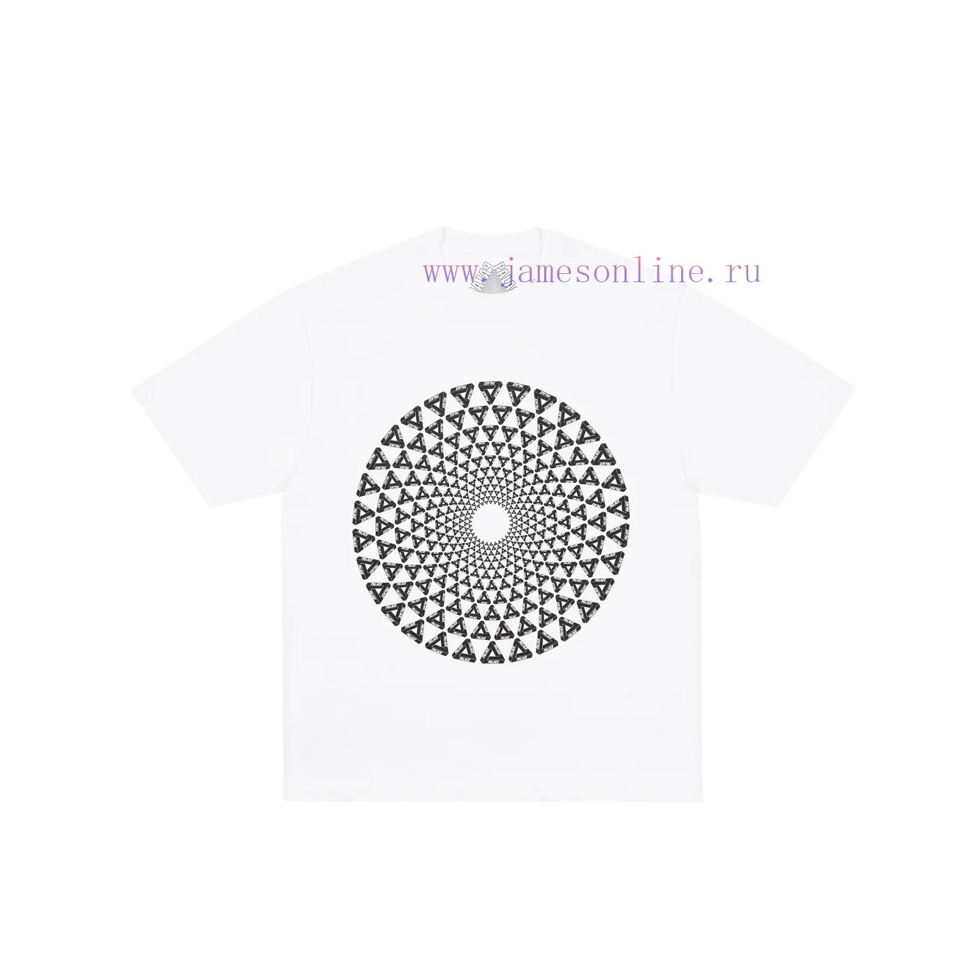 0syptlplfhu.jpg New Customers Only, Limit One. PALACE Spring Collection SS26 SWIRLY T-SHIRT Chest Vortex Pattern Short Sleeve Round Neck Casua o90zodx3 - Image 1
