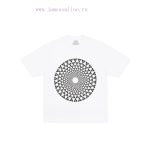 New Customers Only, Limit One. PALACE Spring Collection SS26 SWIRLY T-SHIRT Chest Vortex Pattern Short Sleeve Round Neck Casua o90zodx3 - Image 2