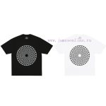 New Customers Only, Limit One. PALACE Spring Collection SS26 SWIRLY T-SHIRT Chest Vortex Pattern Short Sleeve Round Neck Casua o90zodx3 - Image 4