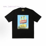 New Customers Only, Limit One. PALACE X McDonald's SS26 Collaboration Series Solid Color M Letter Road Sign Printed Round Neck rg5p066v
