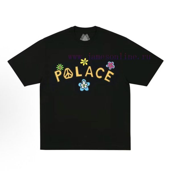 New Customers Only, Limit One. PALACE SS26 ME MYSELF AND TRI T-SHIRT Spring Collection Flower Pattern Short Sleeve T-shirtThe akaj7vhz
