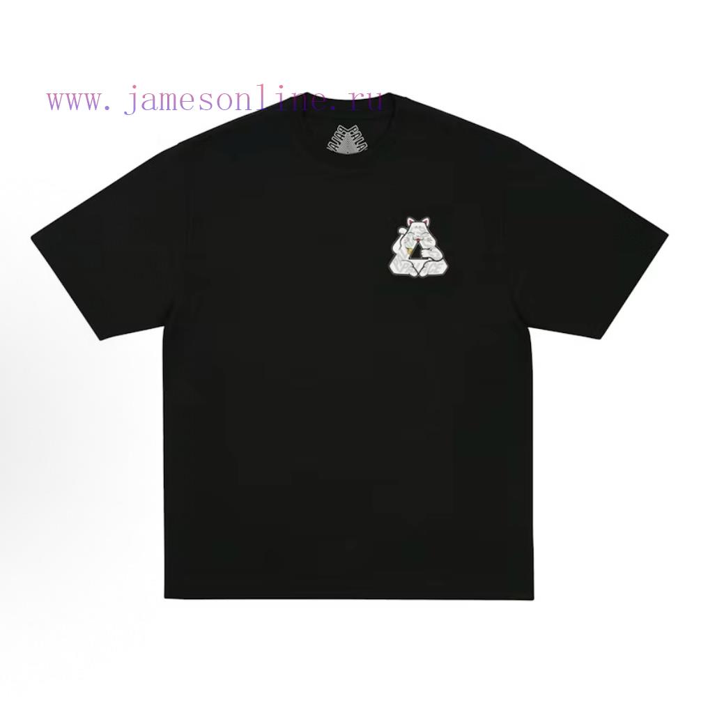 3mcq4ntvj4z.jpg New Customers Only, Limit One. PALACE SS26 FORTUNE CAT Spring Collection Back Triangle Fortune Cat Pattern Printed Short Sleev 6dyloznv - Image 1