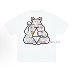 New Customers Only, Limit One. PALACE SS26 FORTUNE CAT Spring Collection Back Triangle Fortune Cat Pattern Printed Short Sleev 6dyloznv - Image 6