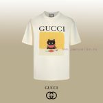New Customers Only, Limit One. Top Tier OEM QualityGUCCI~Gucci 26SS Animal Series Dry Rice Kitten T-shirt Short SleeveNo Need xxnad15h - Image 2