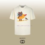 New Customers Only, Limit One. Top Tier OEM QualityGUCCI~Gucci 26SS Animal Series Diving Cat T-shirt Short SleeveNo Need For F d3k9v1o1