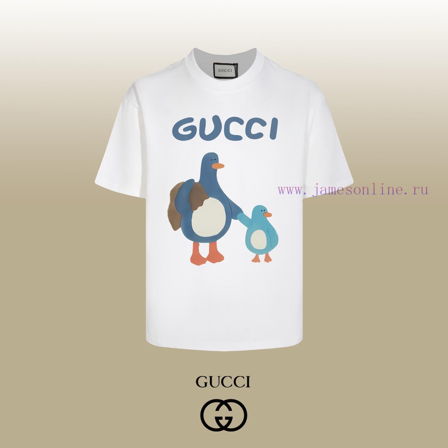 fiqvpczyy2e.jpg New Customers Only, Limit One. Top Tier OEM QualityGUCCI~Gucci 26SS Animal Series Size Penguin T-shirt Short SleeveNo Need For jvgb1m1r - Image 1