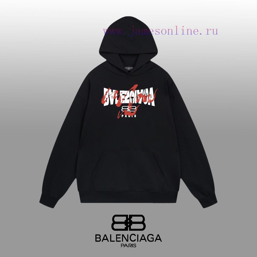 vqmmj2yfkkh.jpg New Customers Only, Limit One. BALENCIAGA 24SS Classic Hoodie11 Pairs Of Customized Fabrics 420g Large Loop High Weight 100% P 8xc948hc - Image 1