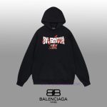 New Customers Only, Limit One. BALENCIAGA 24SS Classic Hoodie11 Pairs Of Customized Fabrics 420g Large Loop High Weight 100% P 8xc948hc - Image 2