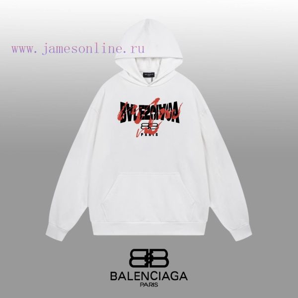 New Customers Only, Limit One. BALENCIAGA 24SS Classic Hoodie11 Pairs Of Customized Fabrics 420g Large Loop High Weight 100% P zoo0aujv