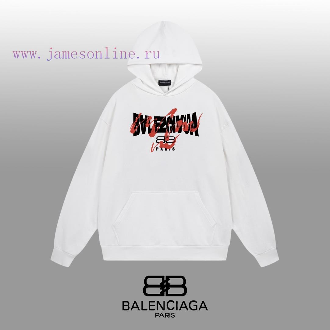 xsxev2r2w0u.jpg New Customers Only, Limit One. BALENCIAGA 24SS Classic Hoodie11 Pairs Of Customized Fabrics 420g Large Loop High Weight 100% P zoo0aujv - Image 1