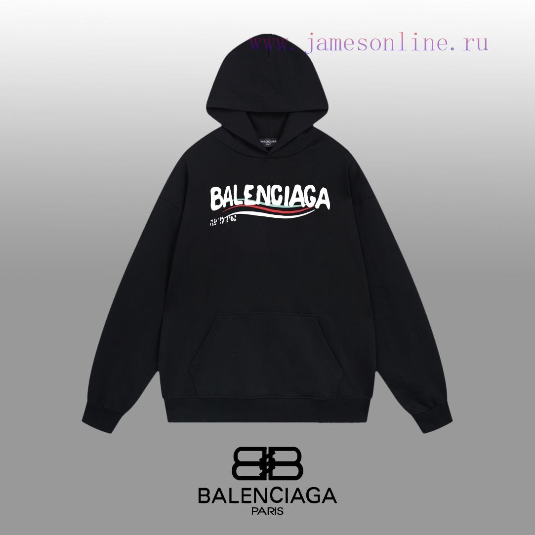tweyca0tx3x.jpg New Customers Only, Limit One. BALENCIAGA 24SS Classic Hoodie11 Pairs Of Customized Fabrics 420g Large Loop High Weight 100% P ab1er0wz - Image 1