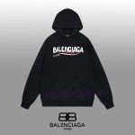 New Customers Only, Limit One. BALENCIAGA 24SS Classic Hoodie11 Pairs Of Customized Fabrics 420g Large Loop High Weight 100% P ab1er0wz - Image 2