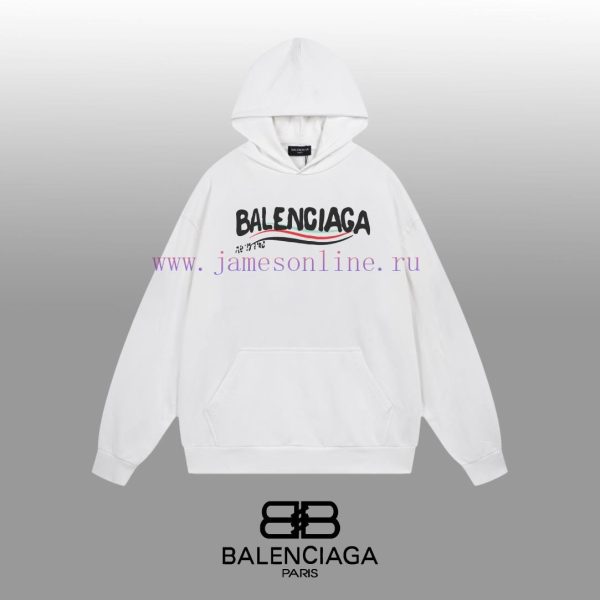 New Customers Only, Limit One. BALENCIAGA 24SS Classic Hoodie11 Pairs Of Customized Fabrics 420g Large Loop High Weight 100% P 8bzagu3x