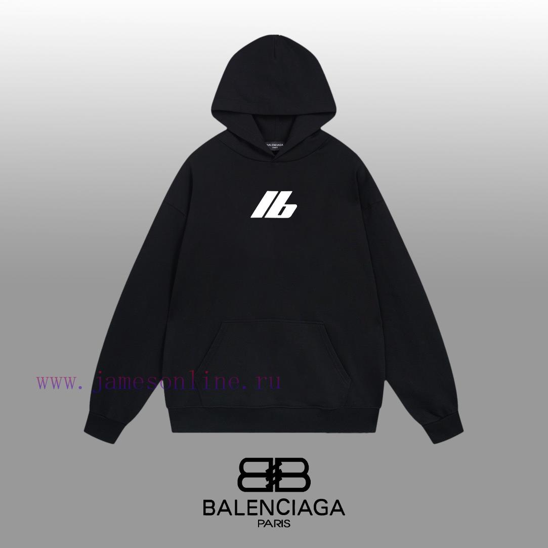 z5l1obwgjbw.jpg New Customers Only, Limit One. BALENCIAGA 24SS Classic Hoodie11 Pairs Of Customized Fabrics 420g Large Loop High Weight 100% P olm44ekm - Image 1