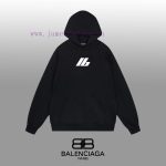 New Customers Only, Limit One. BALENCIAGA 24SS Classic Hoodie11 Pairs Of Customized Fabrics 420g Large Loop High Weight 100% P olm44ekm - Image 2