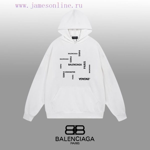 New Customers Only, Limit One. BALENCIAGA 24SS Classic Hoodie11 Pairs Of Customized Fabrics 420g Large Loop High Weight 100% P er6ktuq5