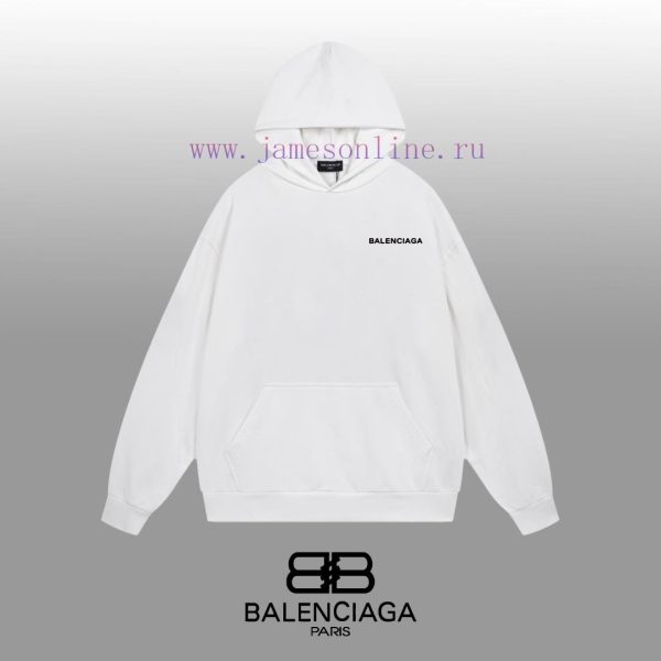 New Customers Only, Limit One. BALENCIAGA 24SS Classic Hoodie11 Pairs Of Customized Fabrics 420g Large Loop High Weight 100% P y81imxad
