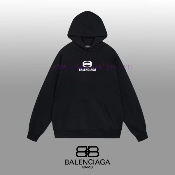 New Customers Only, Limit One. BALENCIAGA 24SS Classic Hoodie11 Pairs Of Customized Fabrics 420g Large Loop High Weight 100% P qrvlf499
