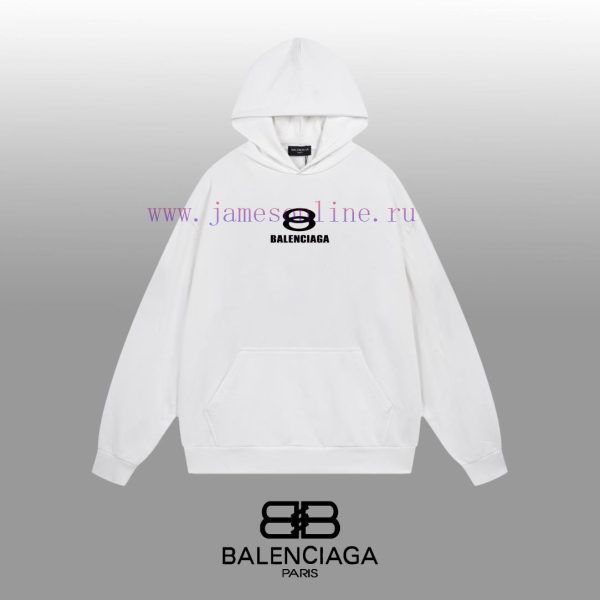 New Customers Only, Limit One. BALENCIAGA 24SS Classic Hoodie11 Pairs Of Customized Fabrics 420g Large Loop High Weight 100% P jr7hq7vg