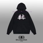 New Customers Only, Limit One. BALENCIAGA 24SS Classic Hoodie11 Pairs Of Customized Fabrics 420g Large Loop High Weight 100% P coj06l5i