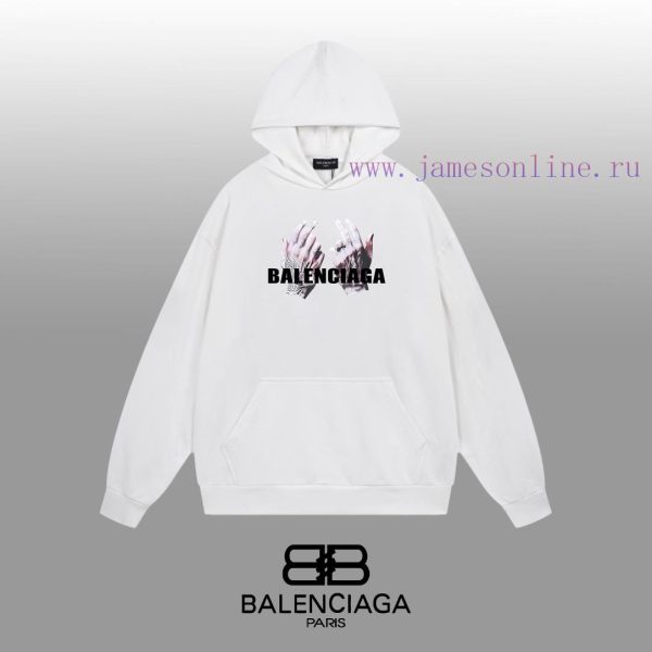 New Customers Only, Limit One. BALENCIAGA 24SS Classic Hoodie11 Pairs Of Customized Fabrics 420g Large Loop High Weight 100% P 7mcw6vmb