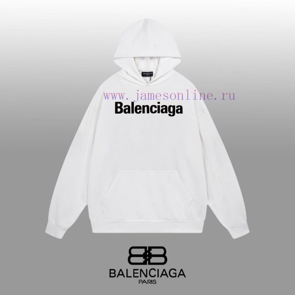 New Customers Only, Limit One. BALENCIAGA 24SS Classic Hoodie11 Pairs Of Customized Fabrics 420g Large Loop High Weight 100% P fc4w7w26