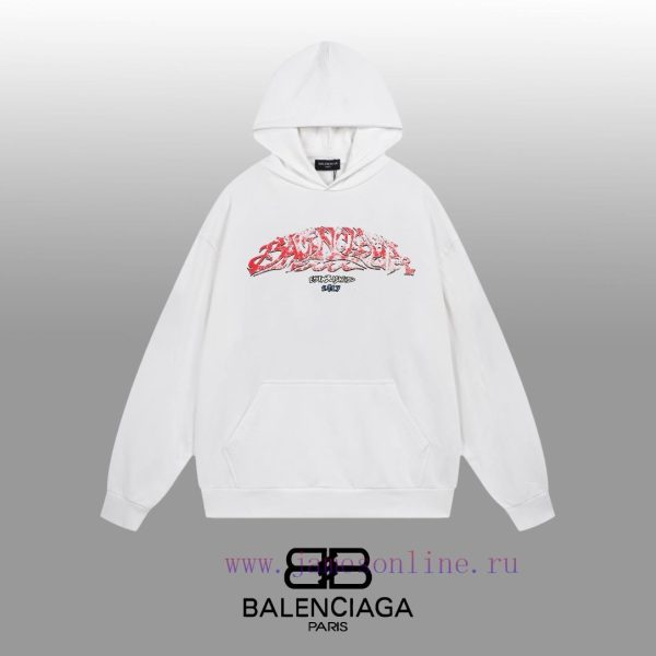 New Customers Only, Limit One. BALENCIAGA 24SS Classic Hoodie11 Pairs Of Customized Fabrics 420g Large Loop High Weight 100% P 6v1d8b9x