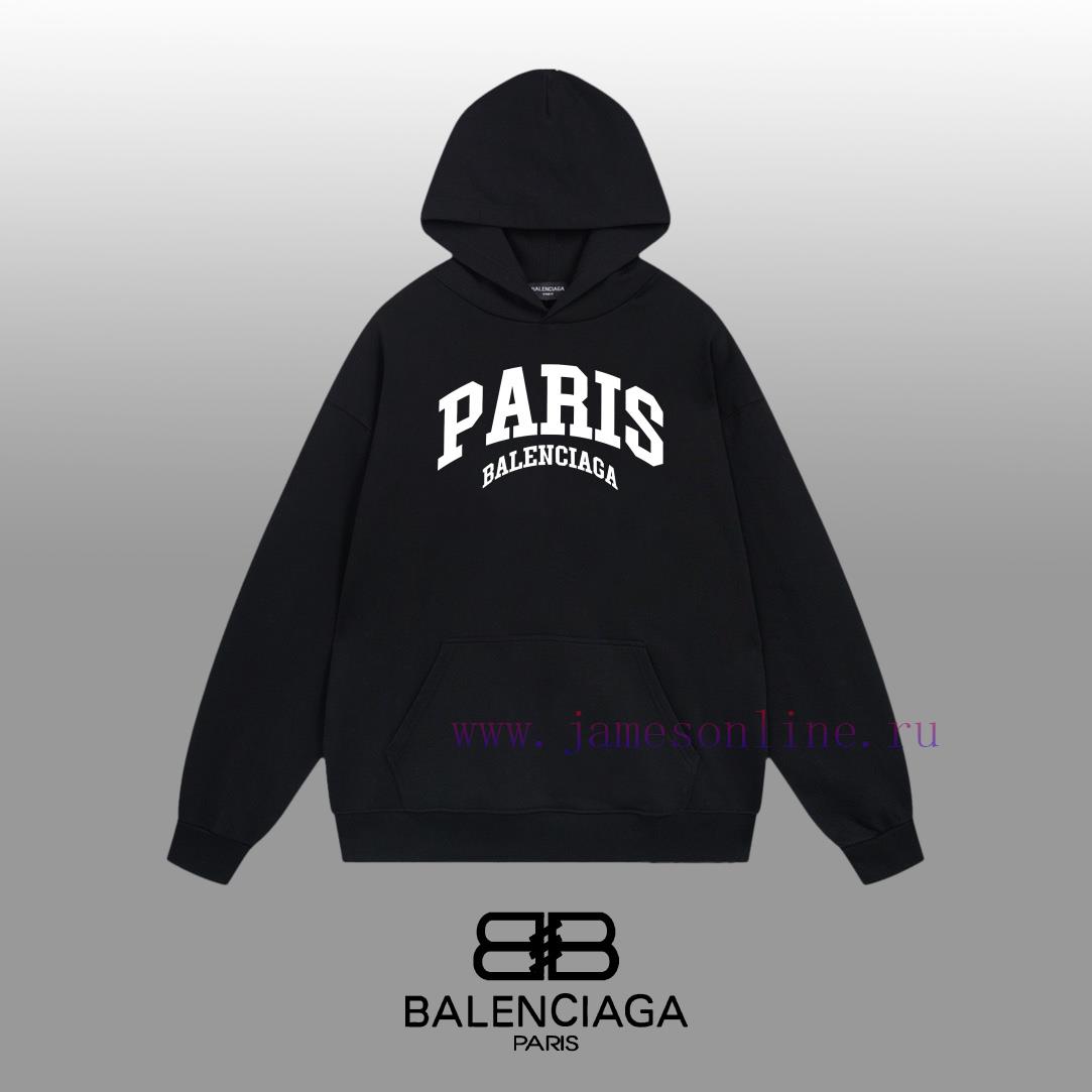 uylcz5zgxbe.jpg New Customers Only, Limit One. BALENCIAGA 24SS Classic Hoodie11 Pairs Of Customized Fabrics 420g Large Loop High Weight 100% P kbgygviz - Image 1