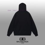 New Customers Only, Limit One. BALENCIAGA 24SS Classic Hoodie11 Pairs Of Customized Fabrics 420g Large Loop High Weight 100% P kbgygviz - Image 3