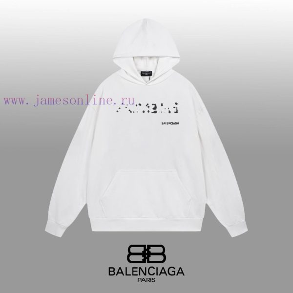 New Customers Only, Limit One. BALENCIAGA 24SS Classic Hoodie11 Pairs Of Customized Fabrics 420g Large Loop High Weight 100% P xvxwy3w0
