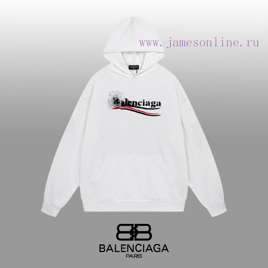 432p3vdbtes.jpg New Customers Only, Limit One. BALENCIAGA 24SS Classic Hoodie11 Pairs Of Customized Fabrics 420g Large Loop High Weight 100% P w7tqj0sm - Image 1