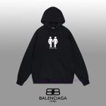 New Customers Only, Limit One. BALENCIAGA 24SS Classic Hoodie11 Pairs Of Customized Fabrics 420g Large Loop High Weight 100% P qraehkhc