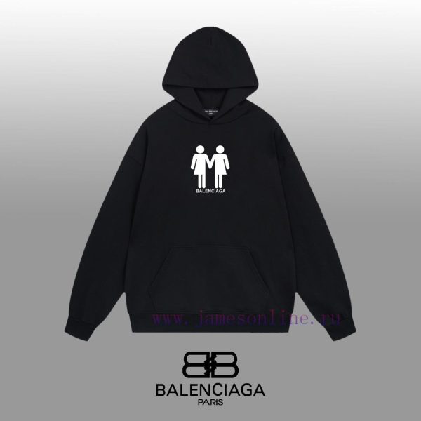 New Customers Only, Limit One. BALENCIAGA 24SS Classic Hoodie11 Pairs Of Customized Fabrics 420g Large Loop High Weight 100% P qraehkhc