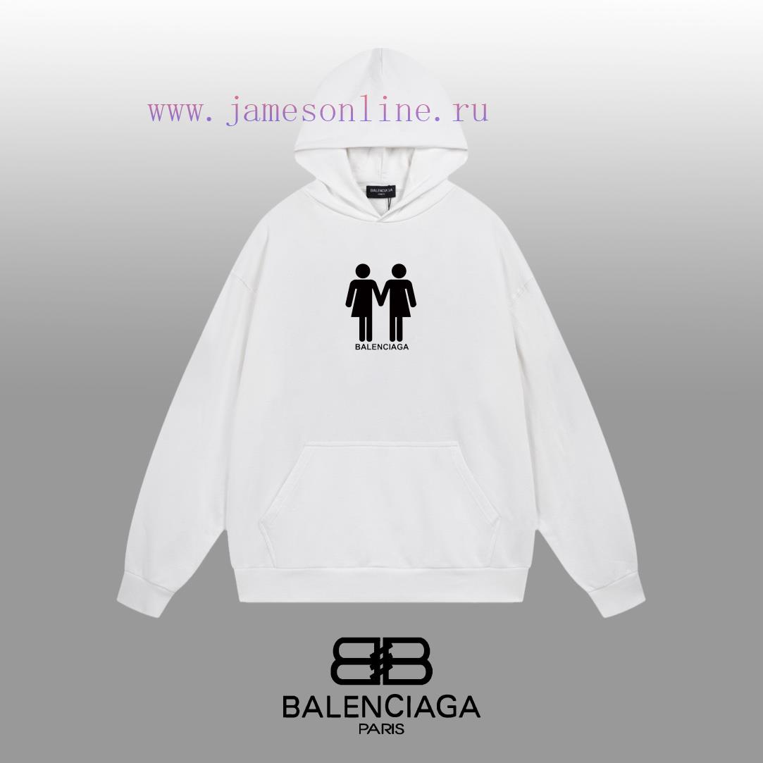 j2ilwkmbexq.jpg New Customers Only, Limit One. BALENCIAGA 24SS Classic Hoodie11 Pairs Of Customized Fabrics 420g Large Loop High Weight 100% P cdvbobeg - Image 1