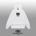 New Customers Only, Limit One. BALENCIAGA 24SS Classic Hoodie11 Pairs Of Customized Fabrics 420g Large Loop High Weight 100% P cdvbobeg - Image 2
