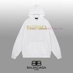 New Customers Only, Limit One. BALENCIAGA 24SS Classic Hoodie11 Pairs Of Customized Fabrics 420g Large Loop High Weight 100% P fxtrieki - Image 2