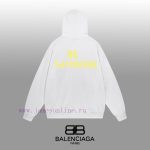 New Customers Only, Limit One. BALENCIAGA 24SS Classic Hoodie11 Pairs Of Customized Fabrics 420g Large Loop High Weight 100% P fxtrieki - Image 3