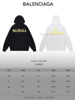 New Customers Only, Limit One. BALENCIAGA 24SS Classic Hoodie11 Pairs Of Customized Fabrics 420g Large Loop High Weight 100% P fxtrieki - Image 10