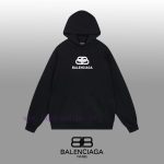New Customers Only, Limit One. BALENCIAGA 24SS Classic Hoodie11 Pairs Of Customized Fabrics 420g Large Loop High Weight 100% P 9lbrfq7s