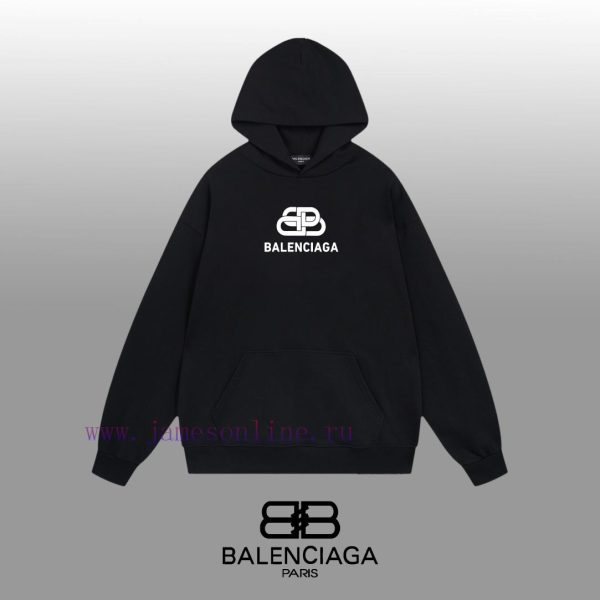 New Customers Only, Limit One. BALENCIAGA 24SS Classic Hoodie11 Pairs Of Customized Fabrics 420g Large Loop High Weight 100% P 9lbrfq7s