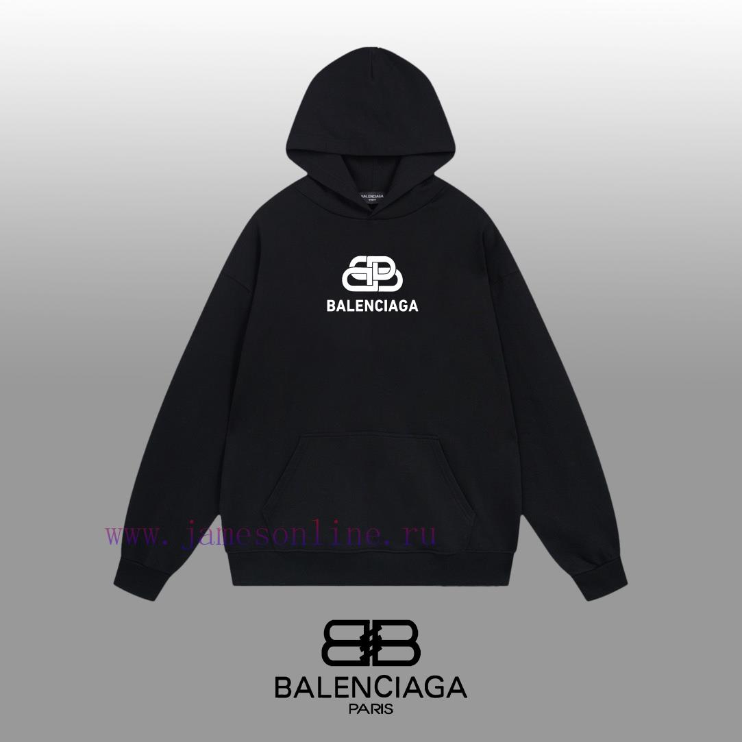mxtpegdcqwb.jpg New Customers Only, Limit One. BALENCIAGA 24SS Classic Hoodie11 Pairs Of Customized Fabrics 420g Large Loop High Weight 100% P 9lbrfq7s - Image 1