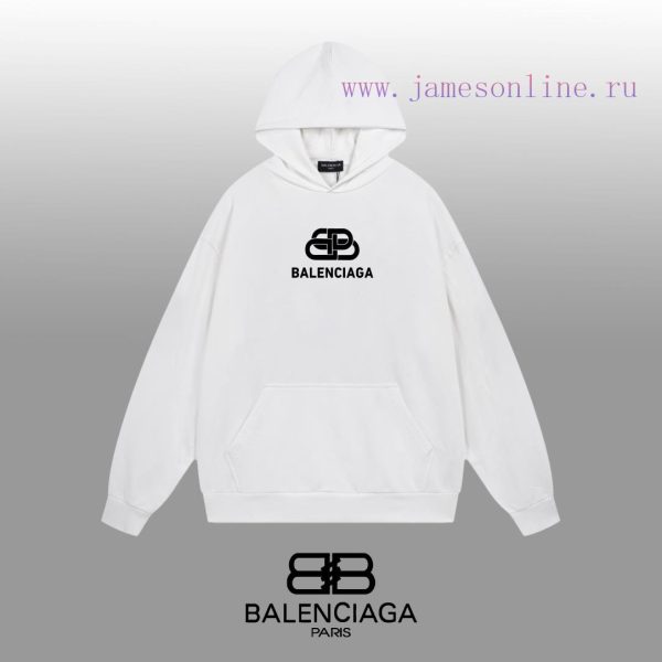 New Customers Only, Limit One. BALENCIAGA 24SS Classic Hoodie11 Pairs Of Customized Fabrics 420g Large Loop High Weight 100% P cc6u9ygu