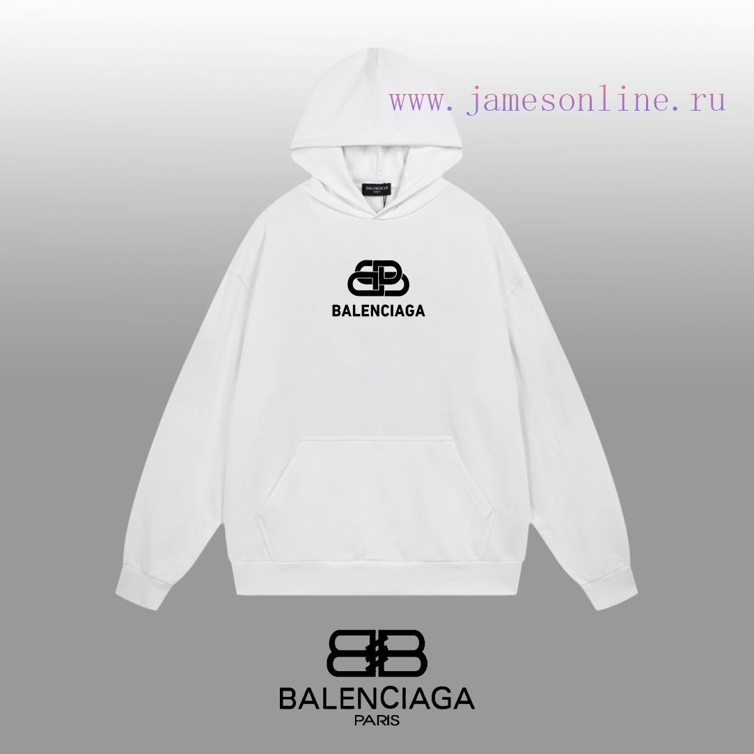 vdvk5vaesnr.jpg New Customers Only, Limit One. BALENCIAGA 24SS Classic Hoodie11 Pairs Of Customized Fabrics 420g Large Loop High Weight 100% P cc6u9ygu - Image 1