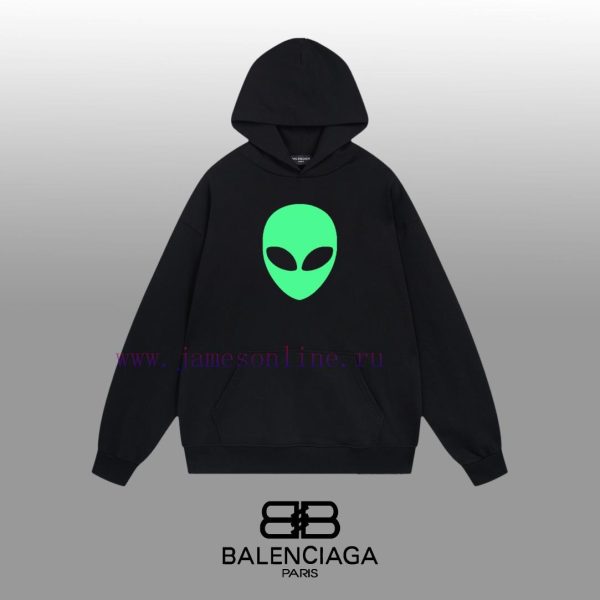 New Customers Only, Limit One. BALENCIAGA 24SS Classic Hoodie11 Pairs Of Customized Fabrics 420g Large Loop High Weight 100% P nicoynuq
