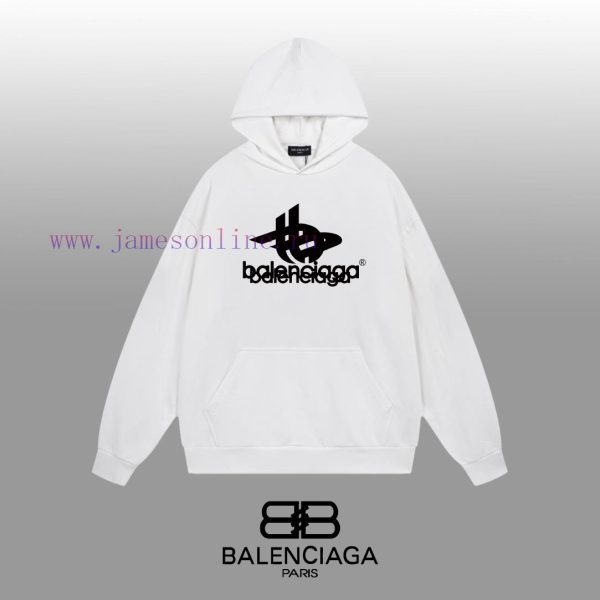 New Customers Only, Limit One. BALENCIAGA 24SS Classic Hoodie11 Pairs Of Customized Fabrics 420g Large Loop High Weight 100% P fc523gck