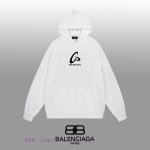 New Customers Only, Limit One. BALENCIAGA 24SS Classic Hoodie11 Pairs Of Customized Fabrics 420g Large Loop High Weight 100% P t17zjvny